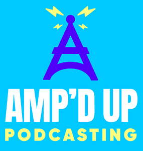 amp'd up podcasting logo