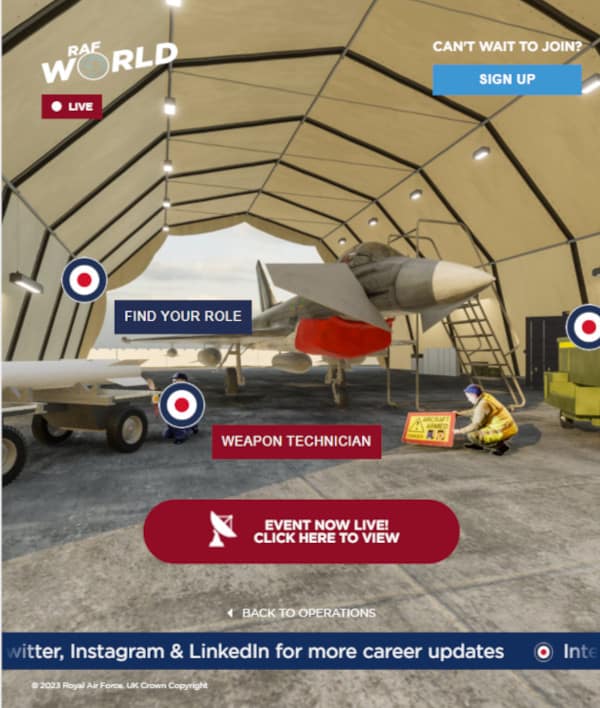 RAF Base page