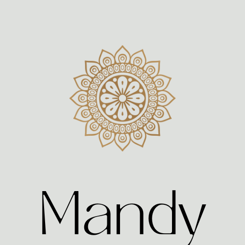Image of mandala with the name Mandy shown